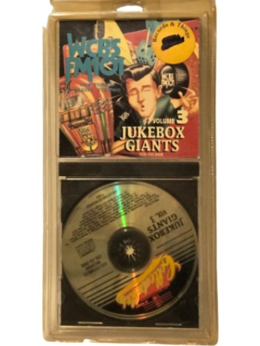 WCBS FM 101.1 Jukebox Giants Vol 3 CD New Sealed Collectables Oldies 1992